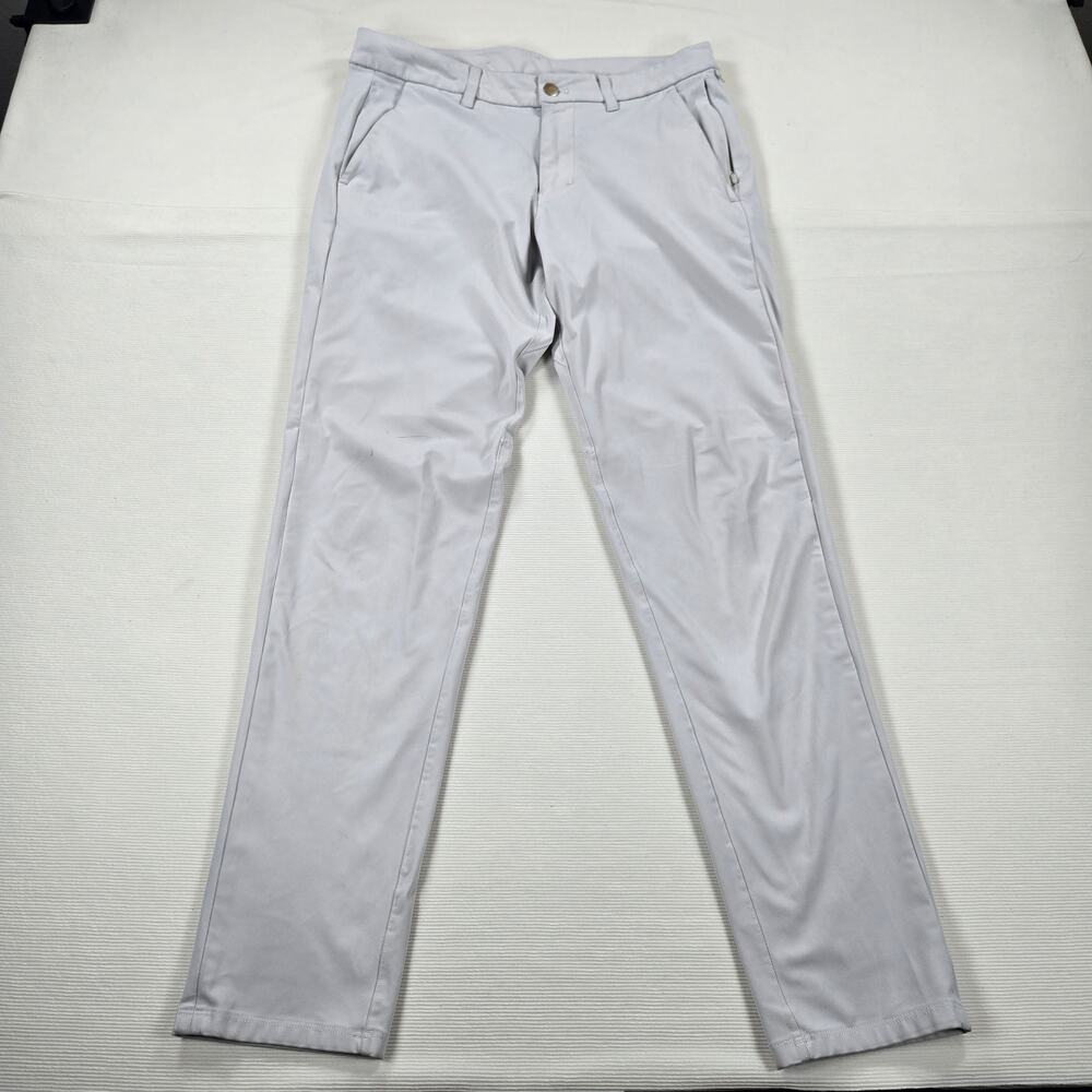 Lululemon Athletica Commission Slim Fit Pants‎ in Gray Men's Size 31